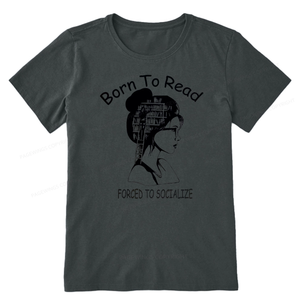 Pagewings Born To Read Unisex Classic T-shirt