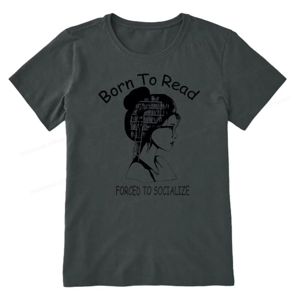 Pagewings Born To Read Unisex Classic T-shirt