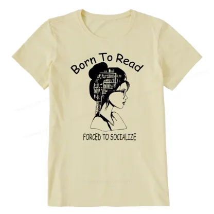 Pagewings Born To Read Unisex Classic T-shirt