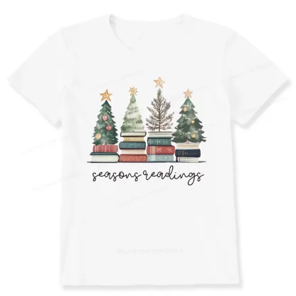 Pagewings Bookish Christmas Unisex Classic T-shirt