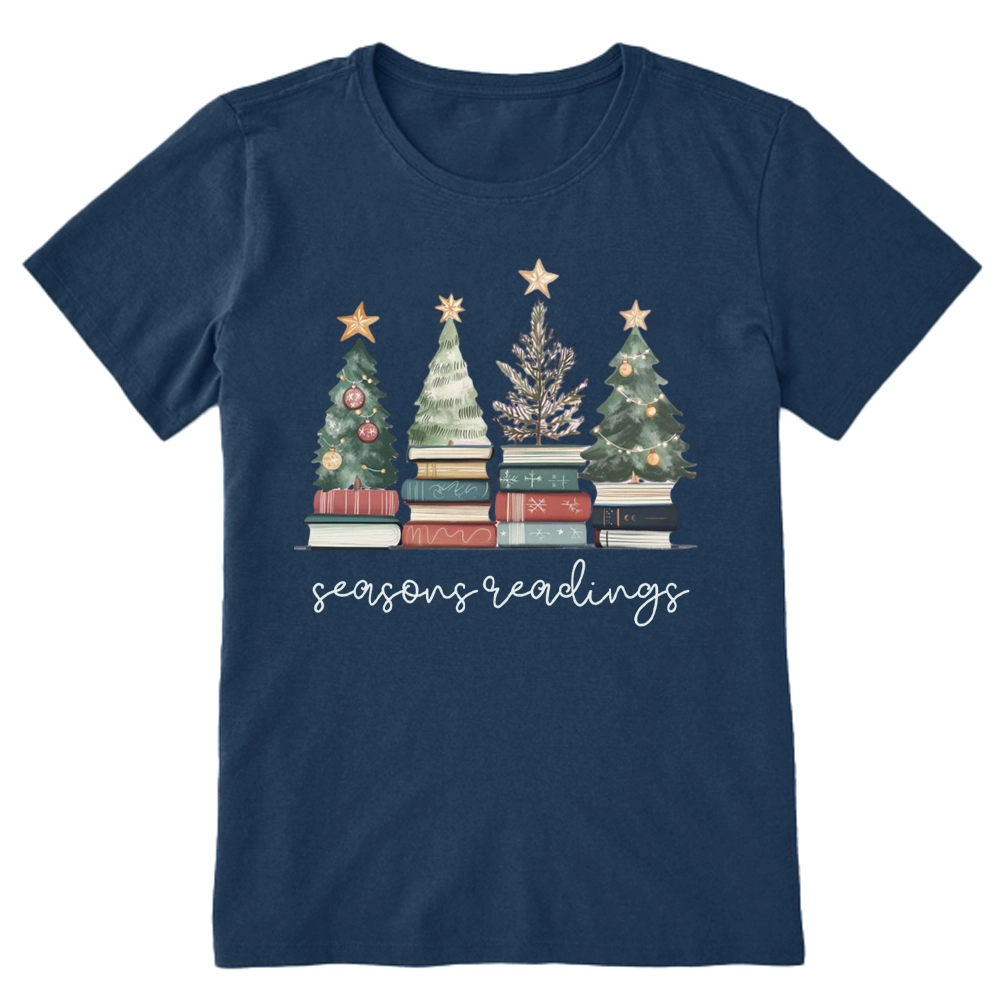 Pagewings Bookish Christmas Unisex Classic T-shirt