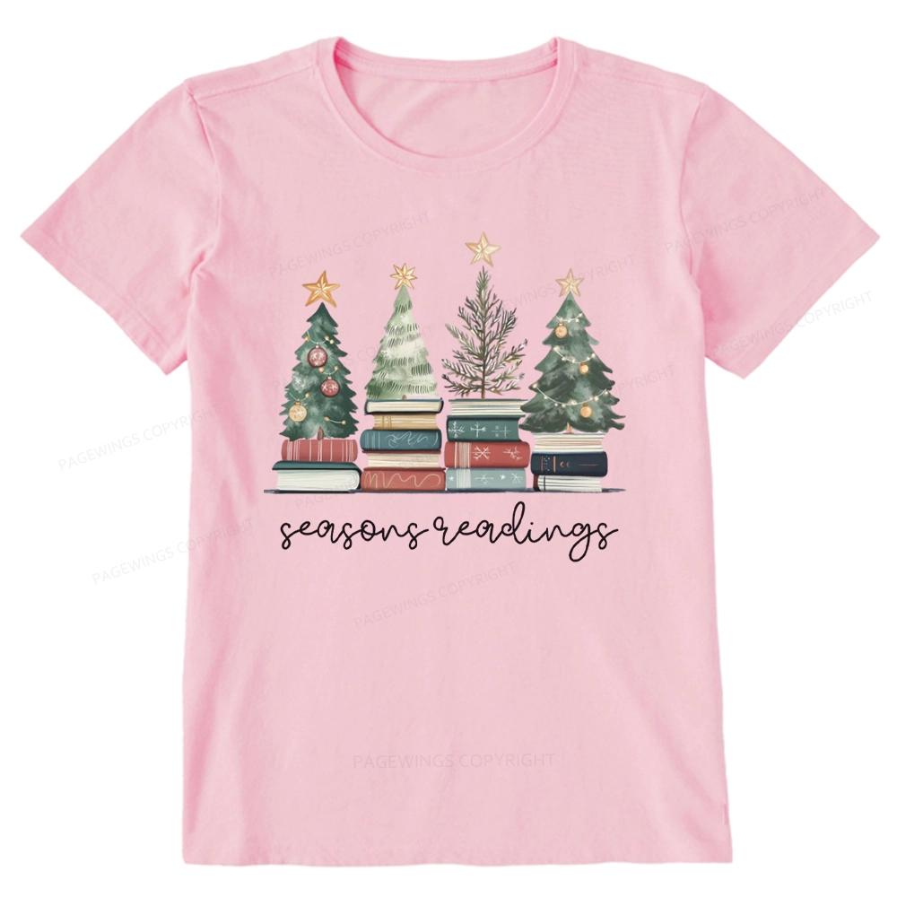 Pagewings Bookish Christmas Unisex Classic T-shirt