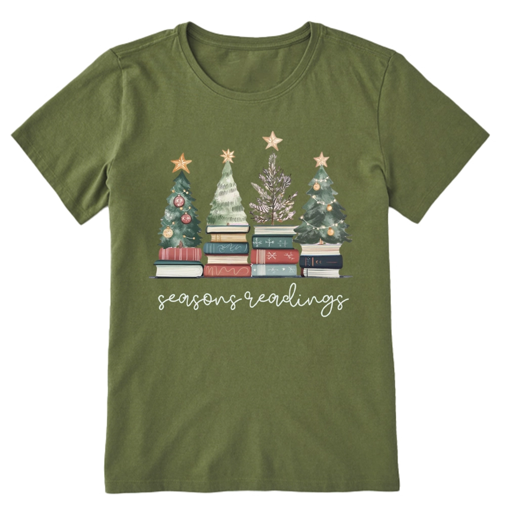 Pagewings Bookish Christmas Unisex Classic T-shirt