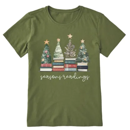 Pagewings Bookish Christmas Unisex Classic T-shirt