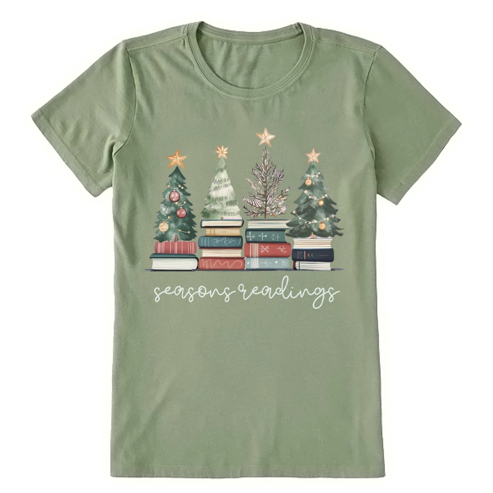Pagewings Bookish Christmas Unisex Classic T-shirt