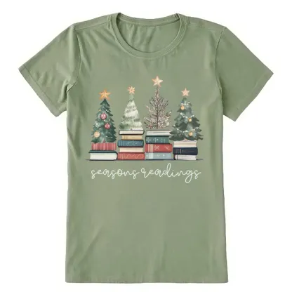 Pagewings Bookish Christmas Unisex Classic T-shirt