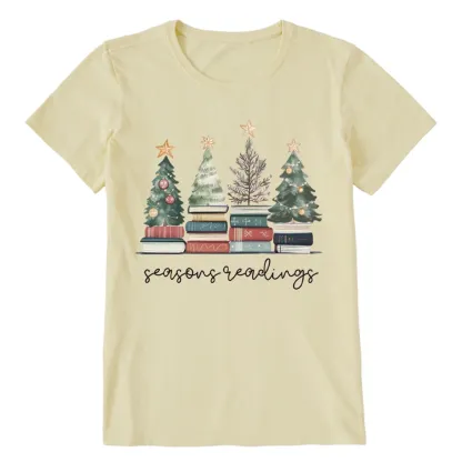 Pagewings Bookish Christmas Unisex Classic T-shirt