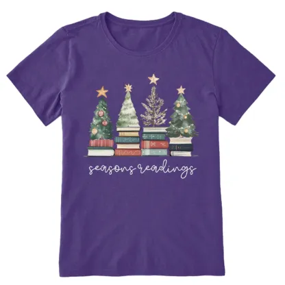 Pagewings Bookish Christmas Unisex Classic T-shirt