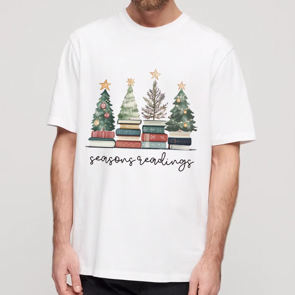 Pagewings Bookish Christmas Unisex Classic T-shirt