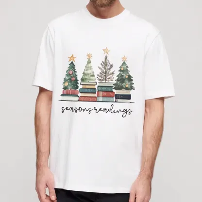 Pagewings Bookish Christmas Unisex Classic T-shirt