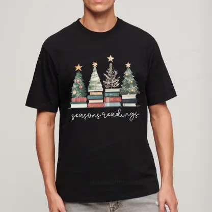 Pagewings Bookish Christmas Unisex Classic T-shirt
