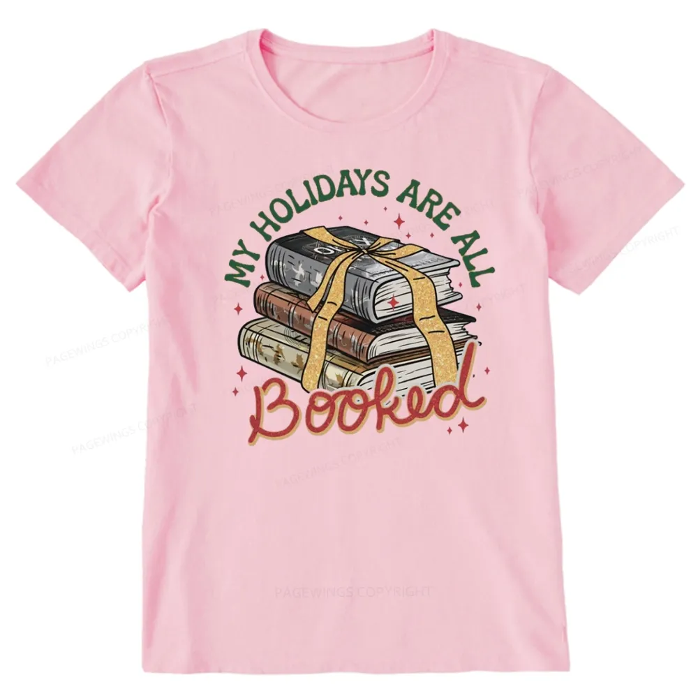 Pagewings My Holidays Are All Booked Unisex Classic T-shirt