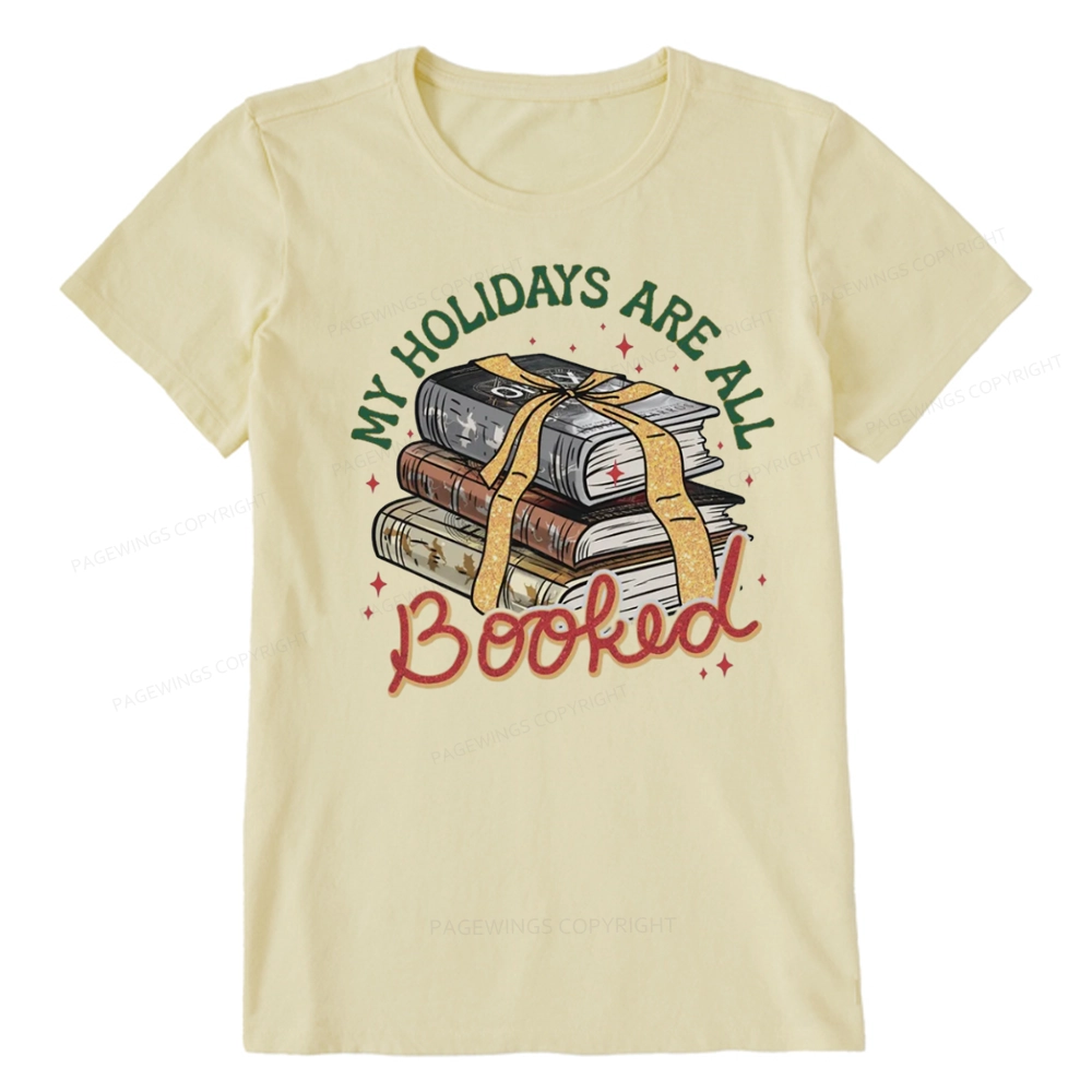 Pagewings My Holidays Are All Booked Unisex Classic T-shirt