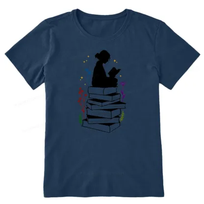 Pagewings Girl Reading Unisex Classic T-shirt