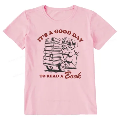 Pagewings Its A Good Day To Read A Book Unisex Classic T-shirt