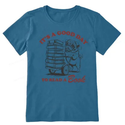 Pagewings Its A Good Day To Read A Book Unisex Classic T-shirt