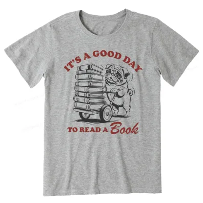 Pagewings Its A Good Day To Read A Book Unisex Classic T-shirt