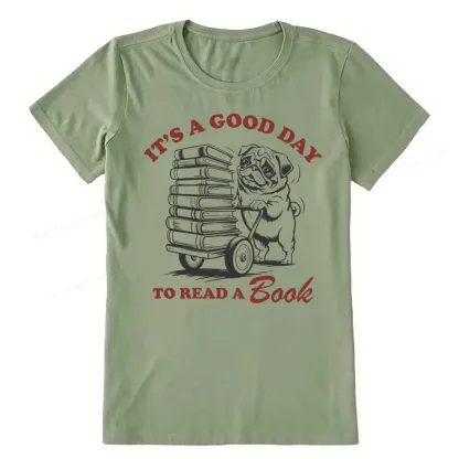Pagewings Its A Good Day To Read A Book Unisex Classic T-shirt