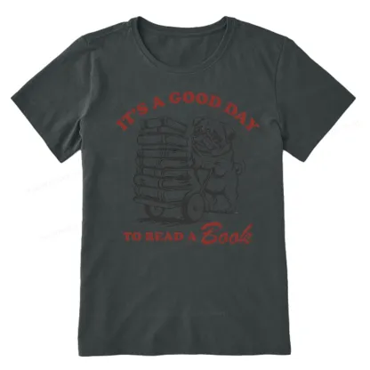 Pagewings Its A Good Day To Read A Book Unisex Classic T-shirt