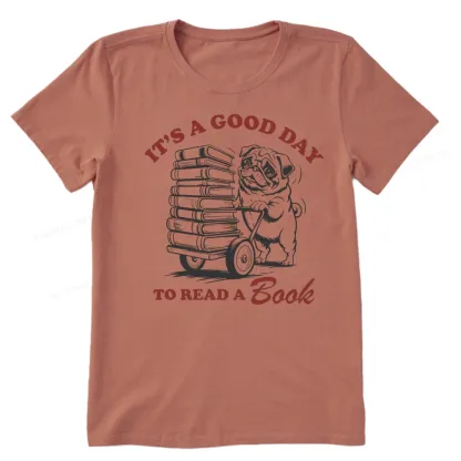 Pagewings Its A Good Day To Read A Book Unisex Classic T-shirt