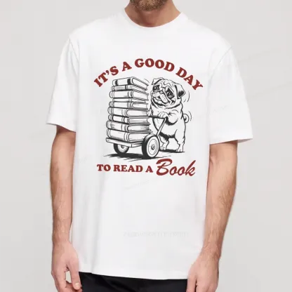Pagewings Its A Good Day To Read A Book Unisex Classic T-shirt