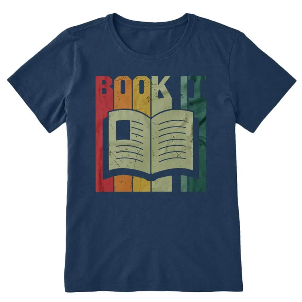 Pagewings Book It Retro 80s Unisex Classic T-shirt