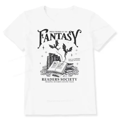 Pagewings Fantasy Readers Society Unisex Classic T-shirt