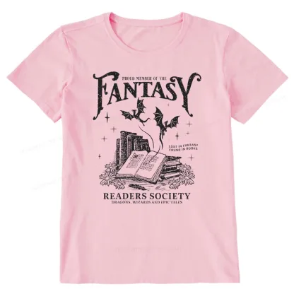 Pagewings Fantasy Readers Society Unisex Classic T-shirt