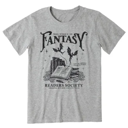 Pagewings Fantasy Readers Society Unisex Classic T-shirt