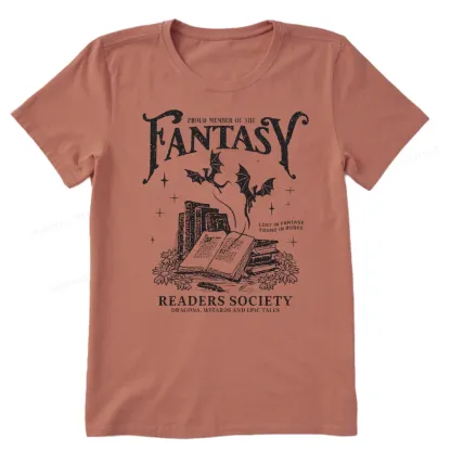 Pagewings Fantasy Readers Society Unisex Classic T-shirt