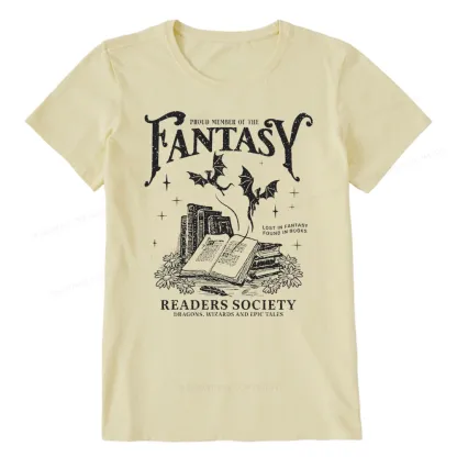 Pagewings Fantasy Readers Society Unisex Classic T-shirt