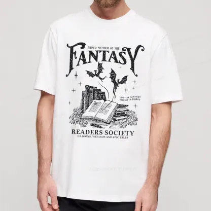 Pagewings Fantasy Readers Society Unisex Classic T-shirt