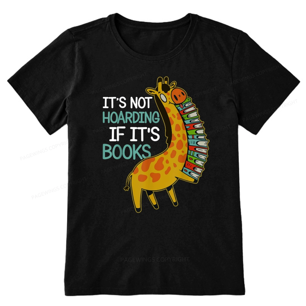 Pagewings It's Not Hoarding If It's Books Unisex Classic T-shirt