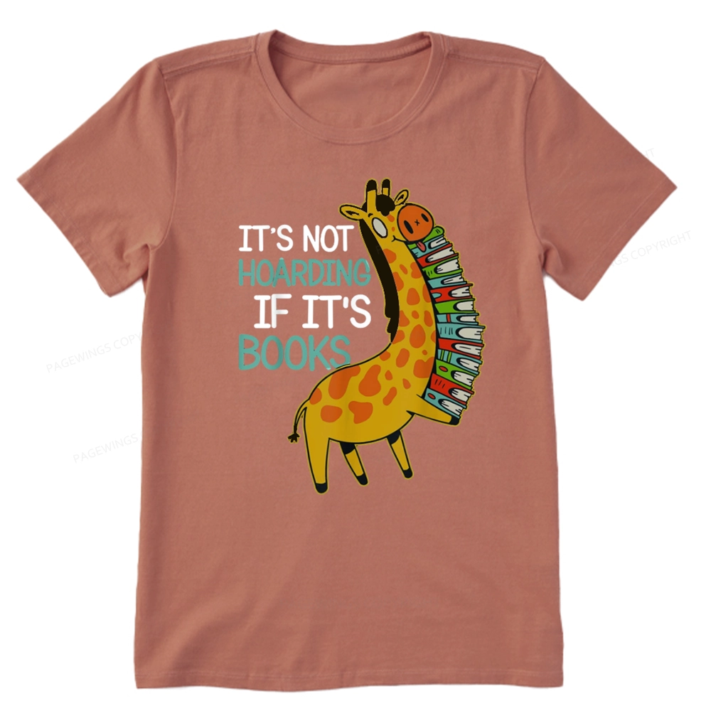 Pagewings It's Not Hoarding If It's Books Unisex Classic T-shirt