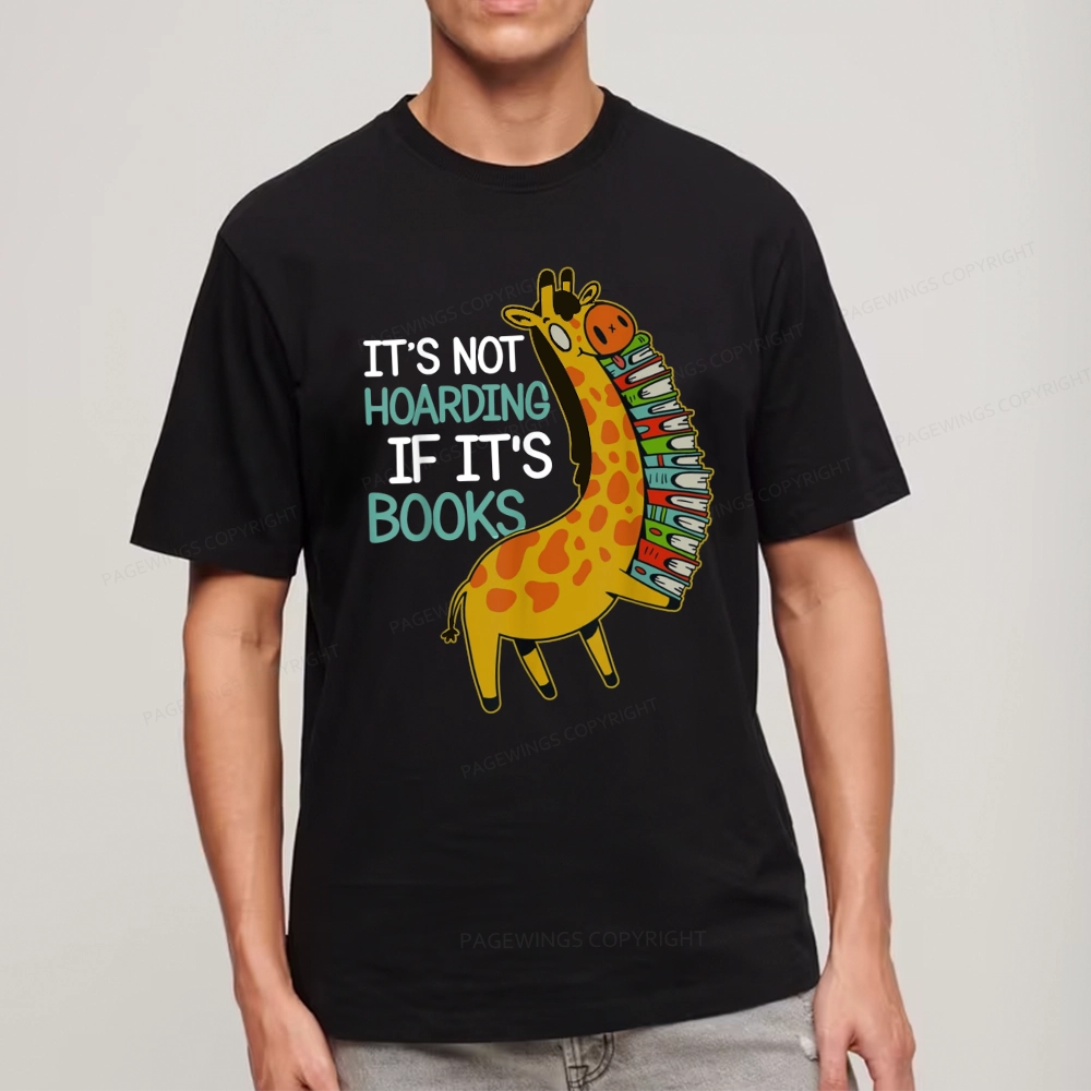 Pagewings It's Not Hoarding If It's Books Unisex Classic T-shirt