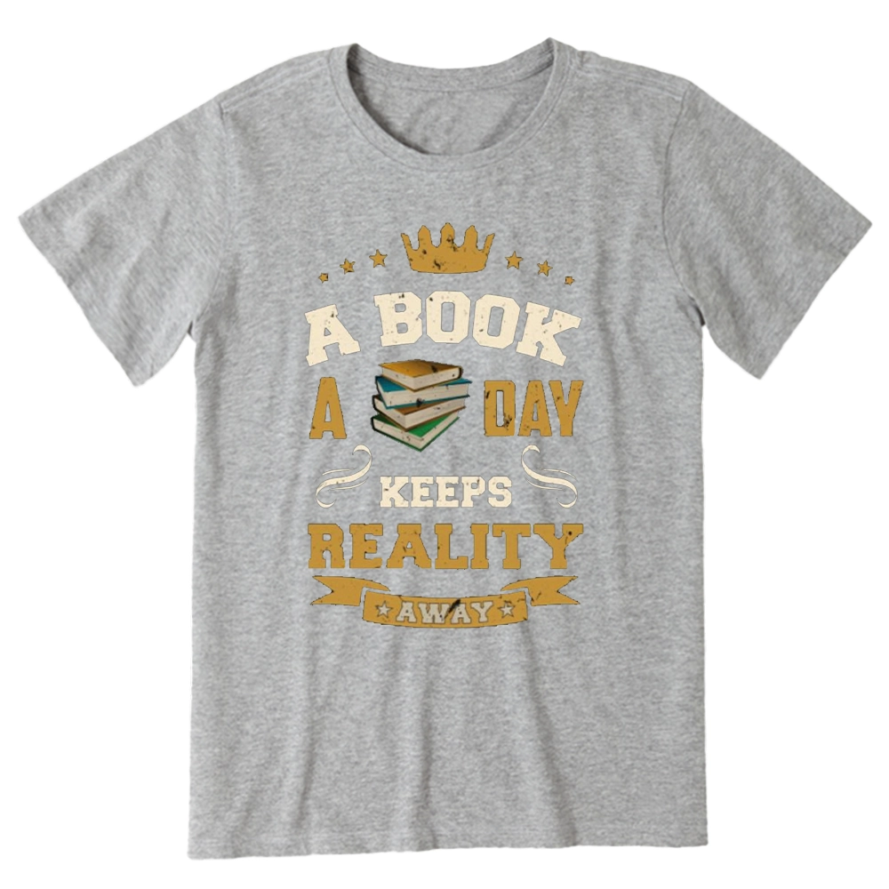 Pagewings A Book A Day Keeps Reality Away Unisex Classic T-shirt