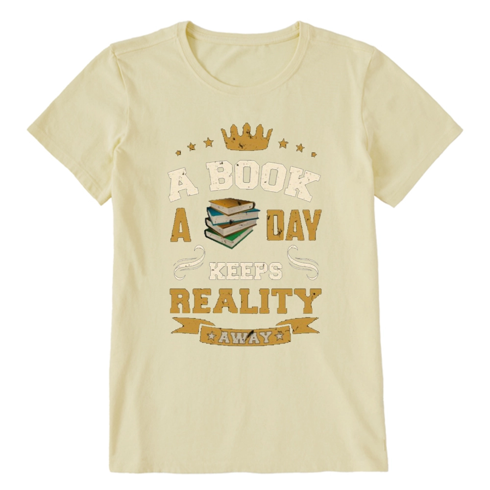 Pagewings A Book A Day Keeps Reality Away Unisex Classic T-shirt