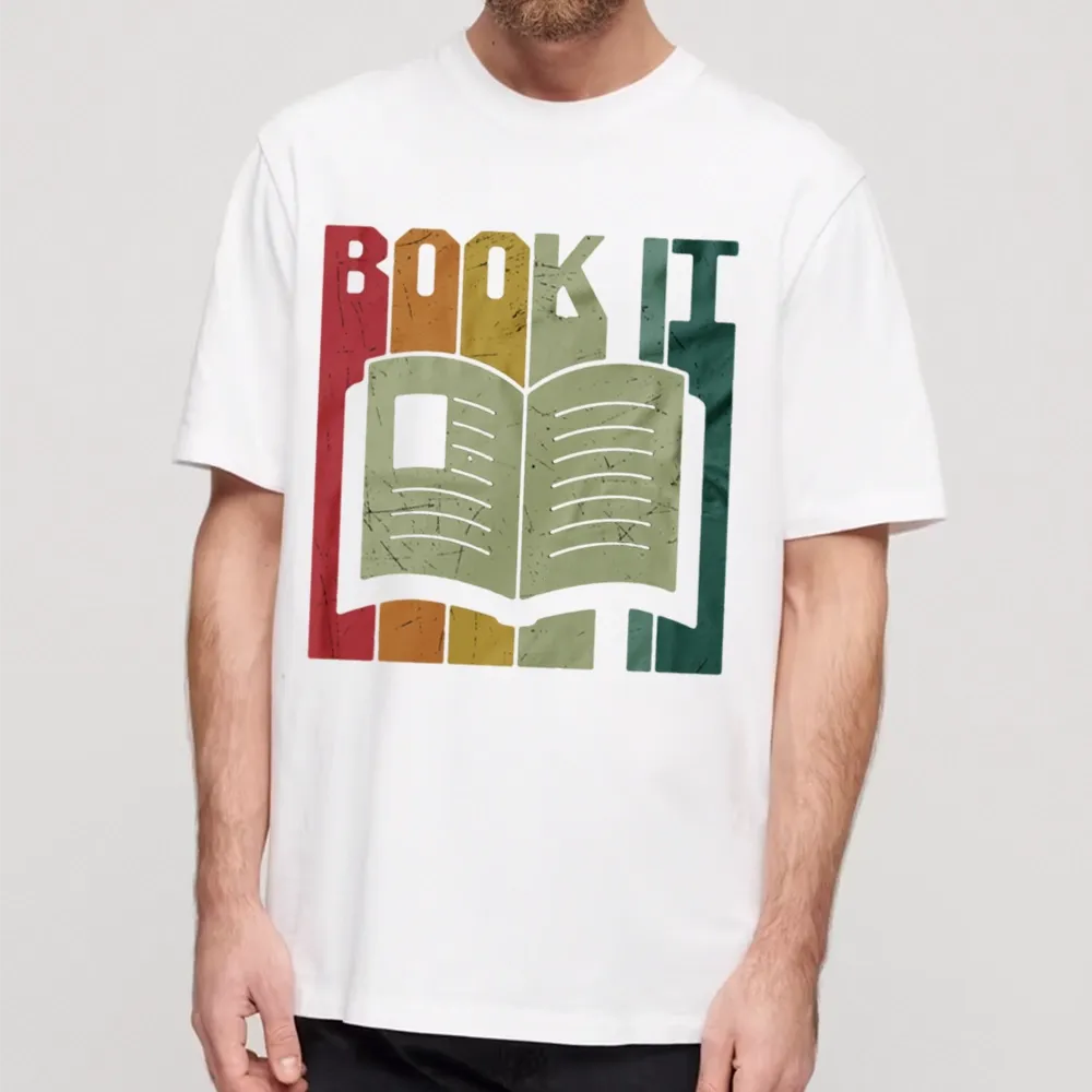 Pagewings Book It Retro 80s Unisex Classic T-shirt