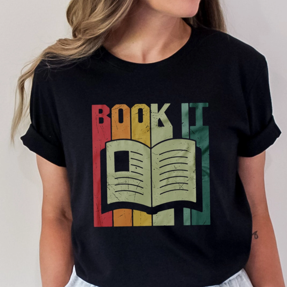 Pagewings Book It Retro 80s Unisex Classic T-shirt
