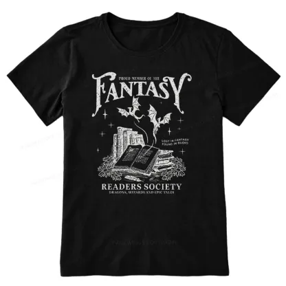 Pagewings Fantasy Readers Society Unisex Classic T-shirt