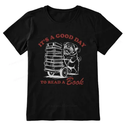 Pagewings Its A Good Day To Read A Book Unisex Classic T-shirt
