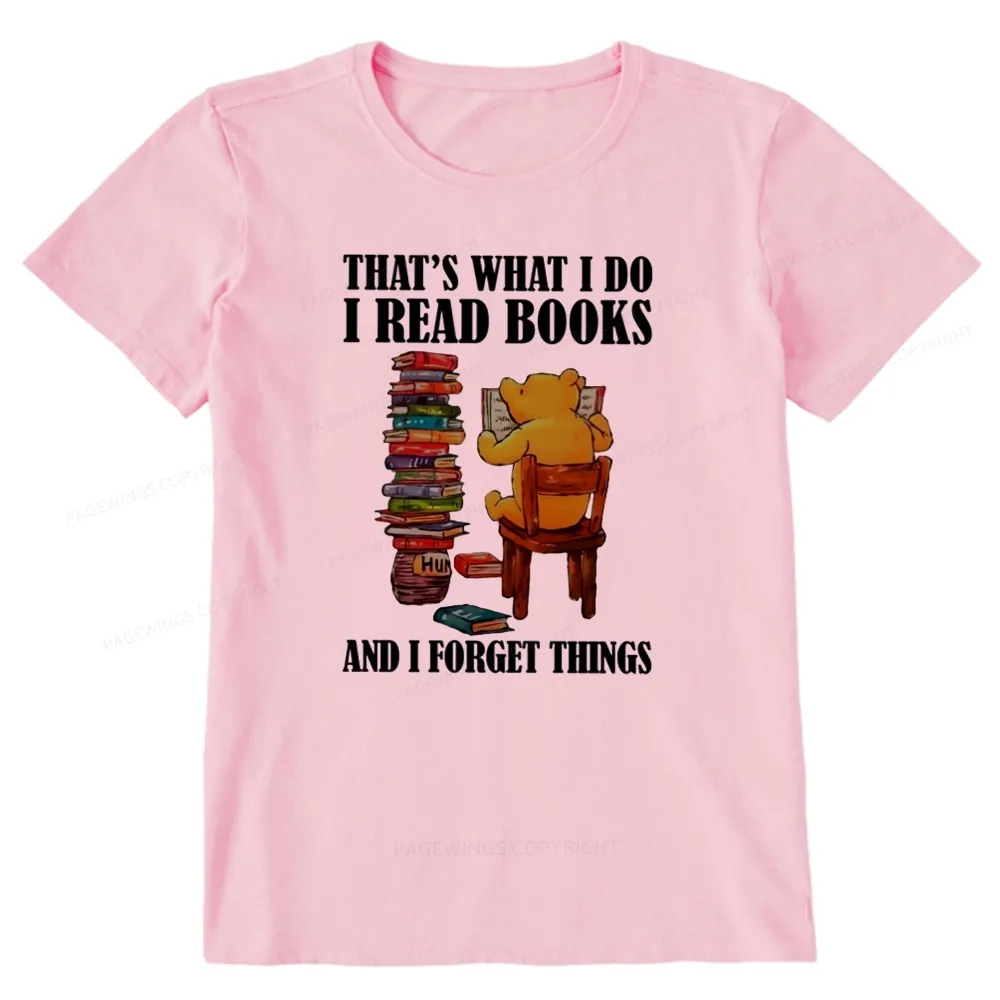 Pagewings That's What I Do I Read Books Unisex Classic T-shirt