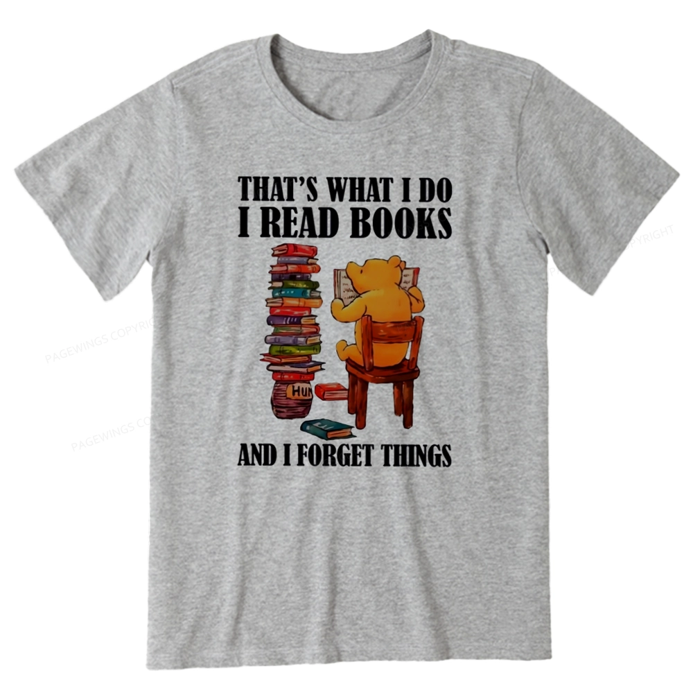 Pagewings That's What I Do I Read Books Unisex Classic T-shirt