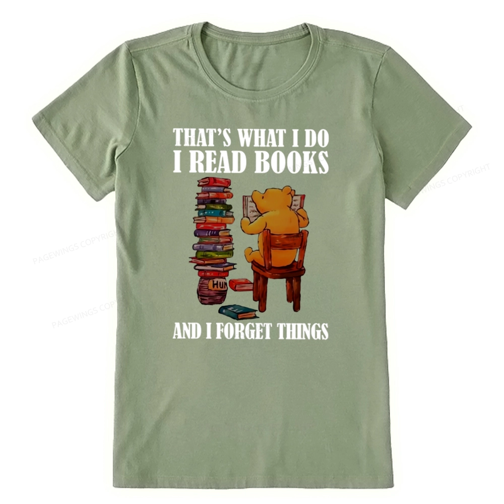 Pagewings That's What I Do I Read Books Unisex Classic T-shirt
