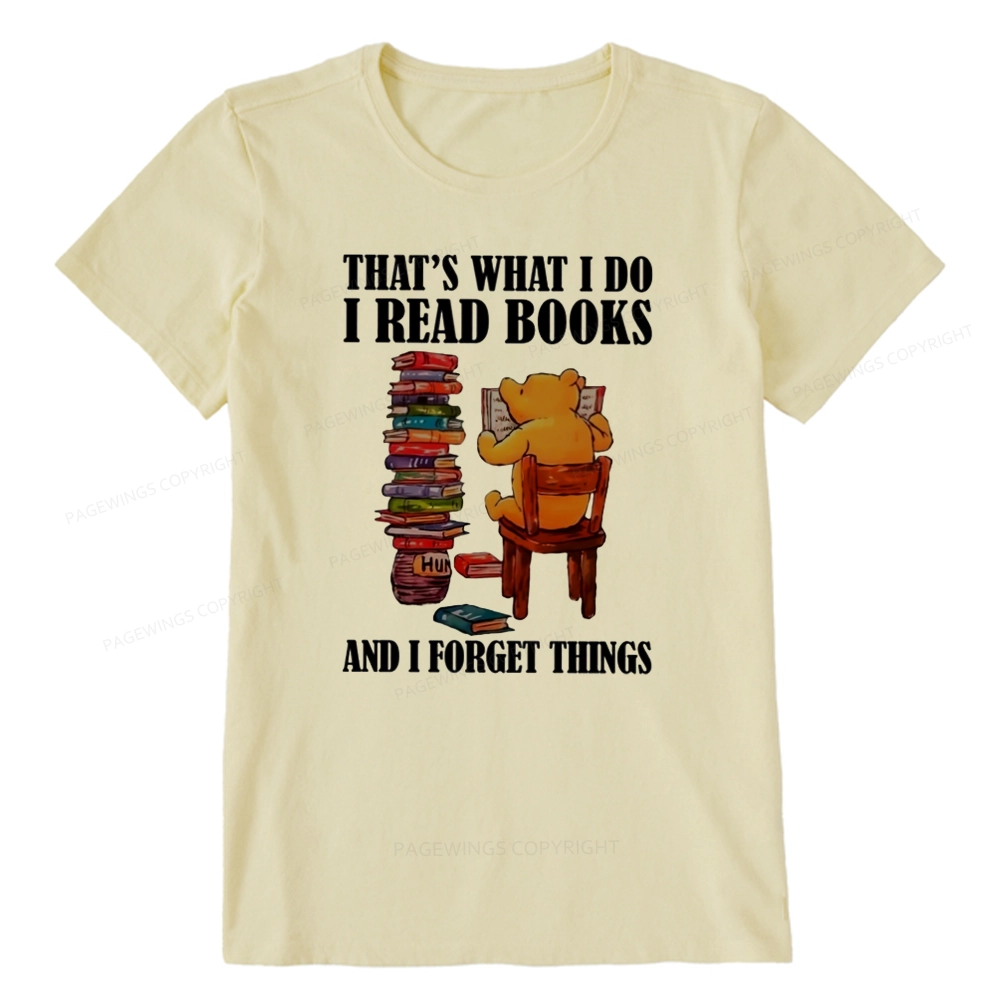 Pagewings That's What I Do I Read Books Unisex Classic T-shirt