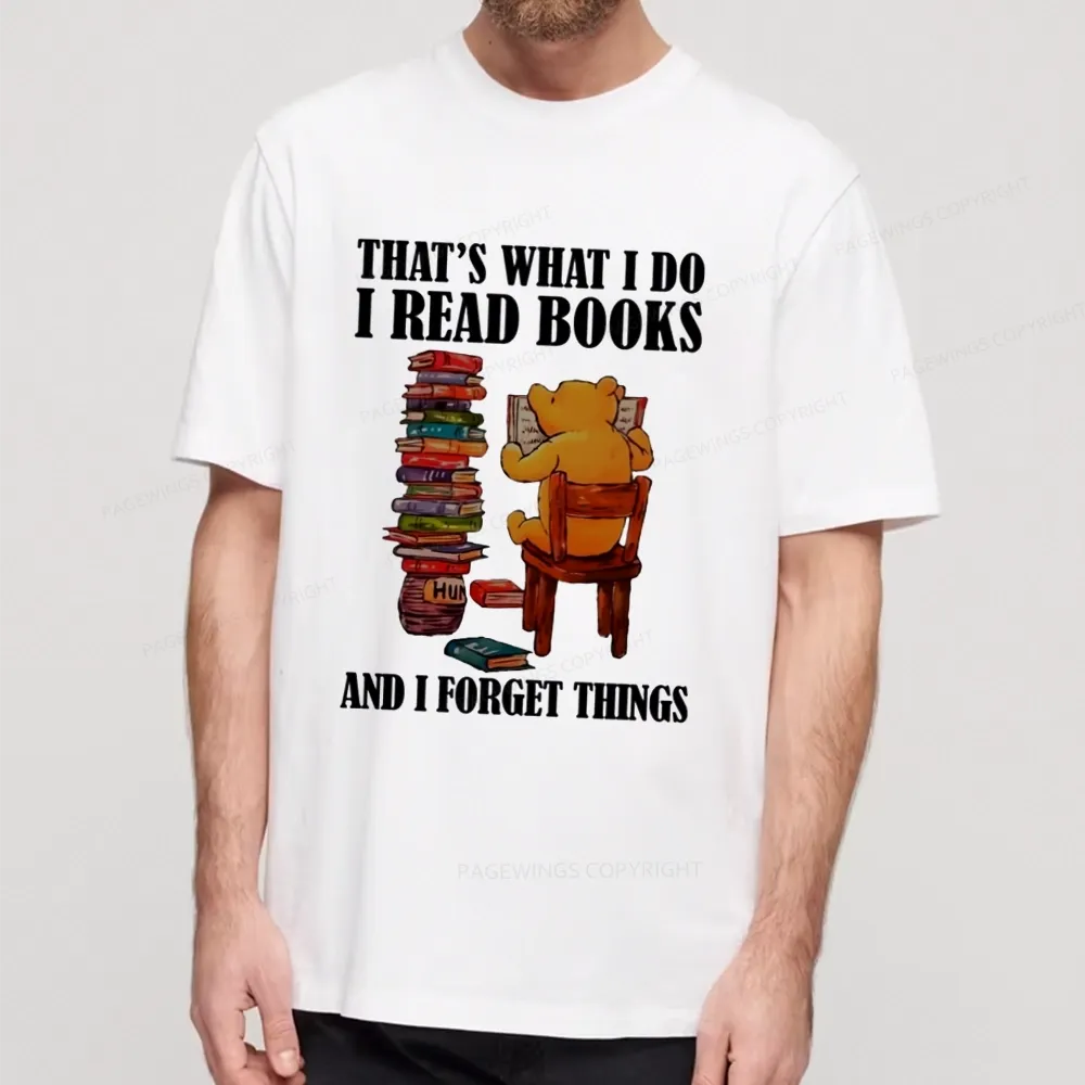 Pagewings That's What I Do I Read Books Unisex Classic T-shirt