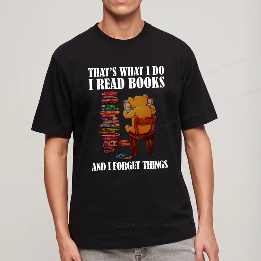 Pagewings That's What I Do I Read Books Unisex Classic T-shirt