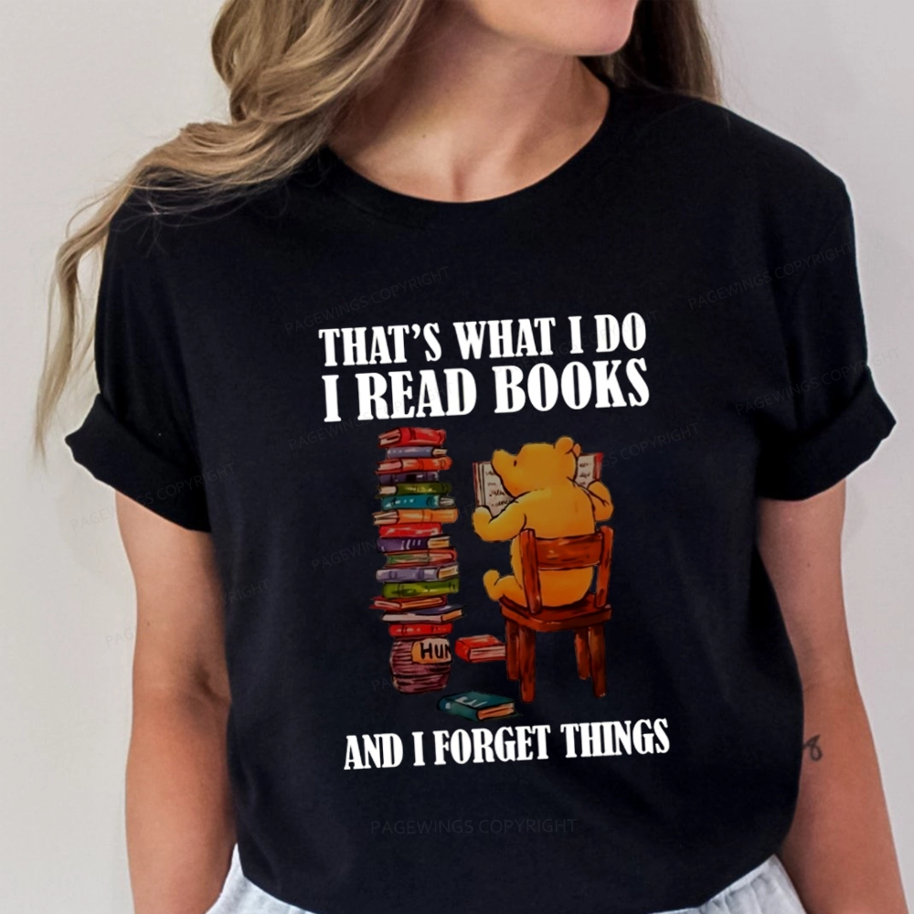 Pagewings That's What I Do I Read Books Unisex Classic T-shirt