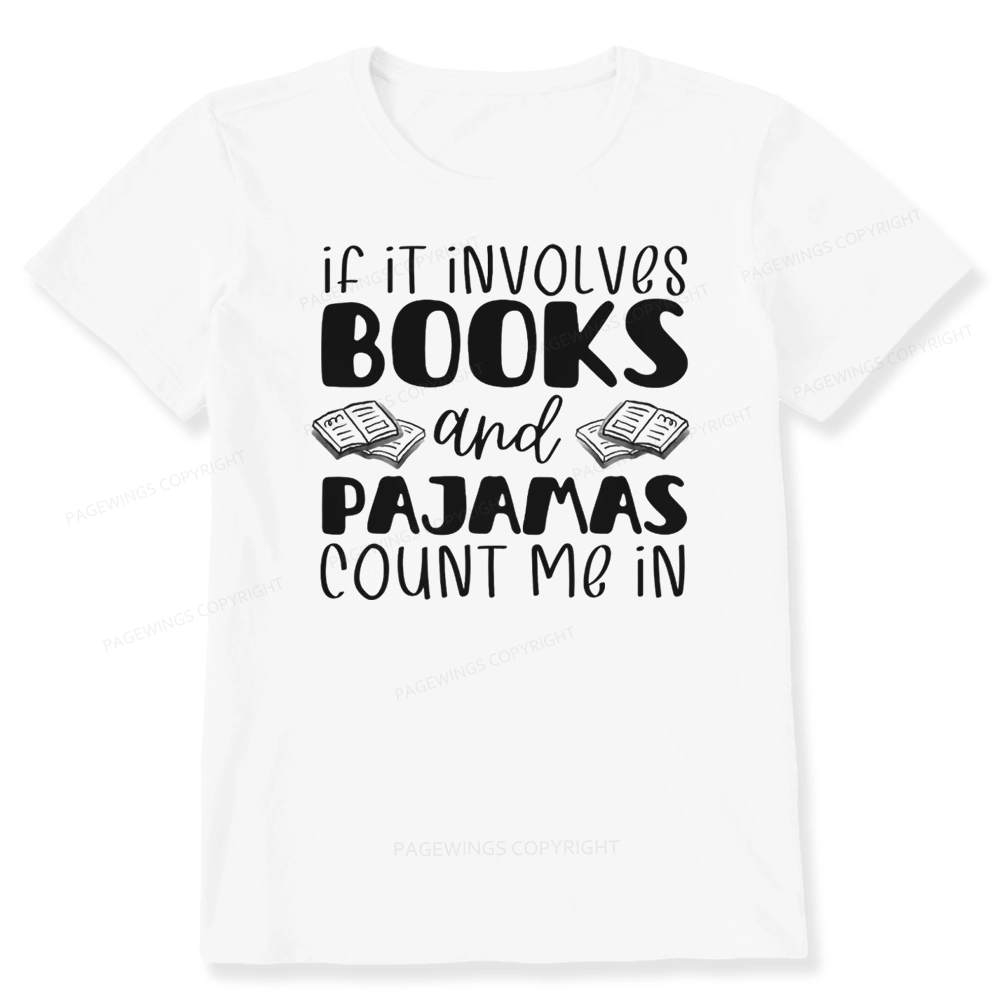 Pagewings Books And Pajamas Unisex Classic T-shirt