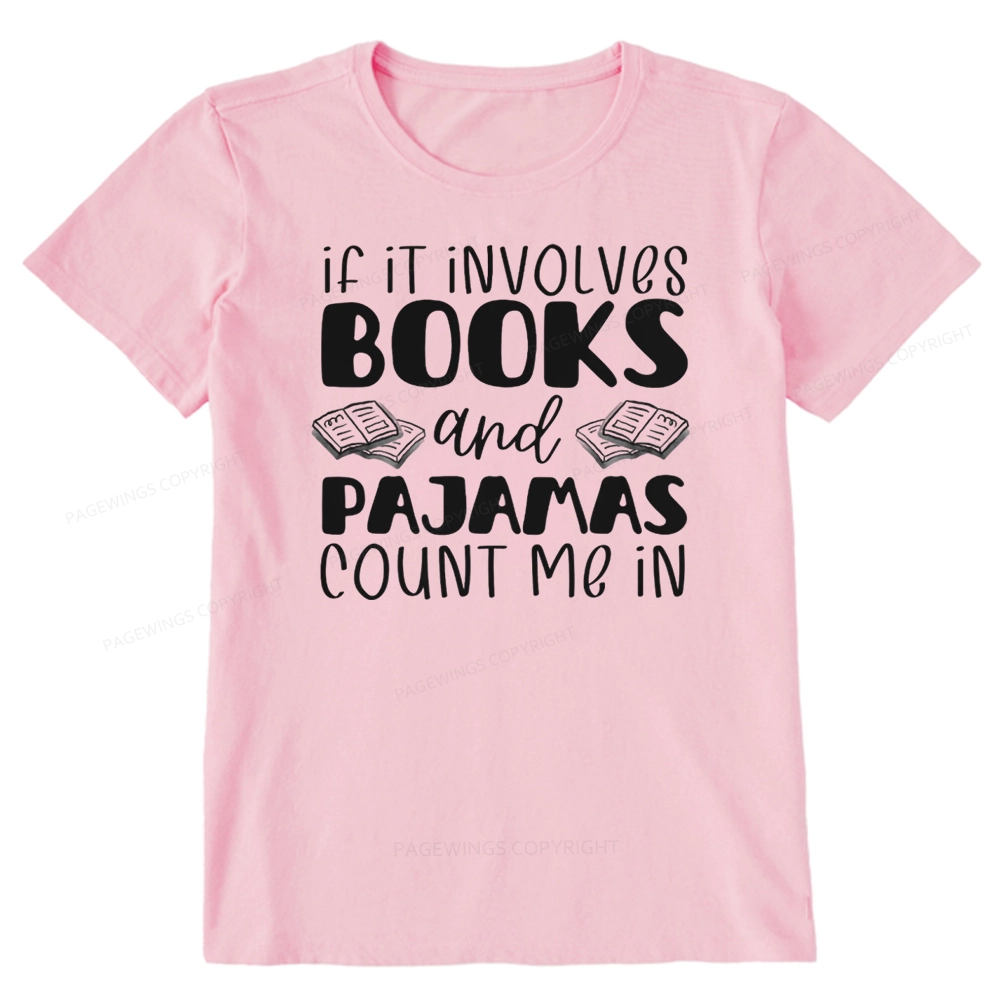 Pagewings Books And Pajamas Unisex Classic T-shirt